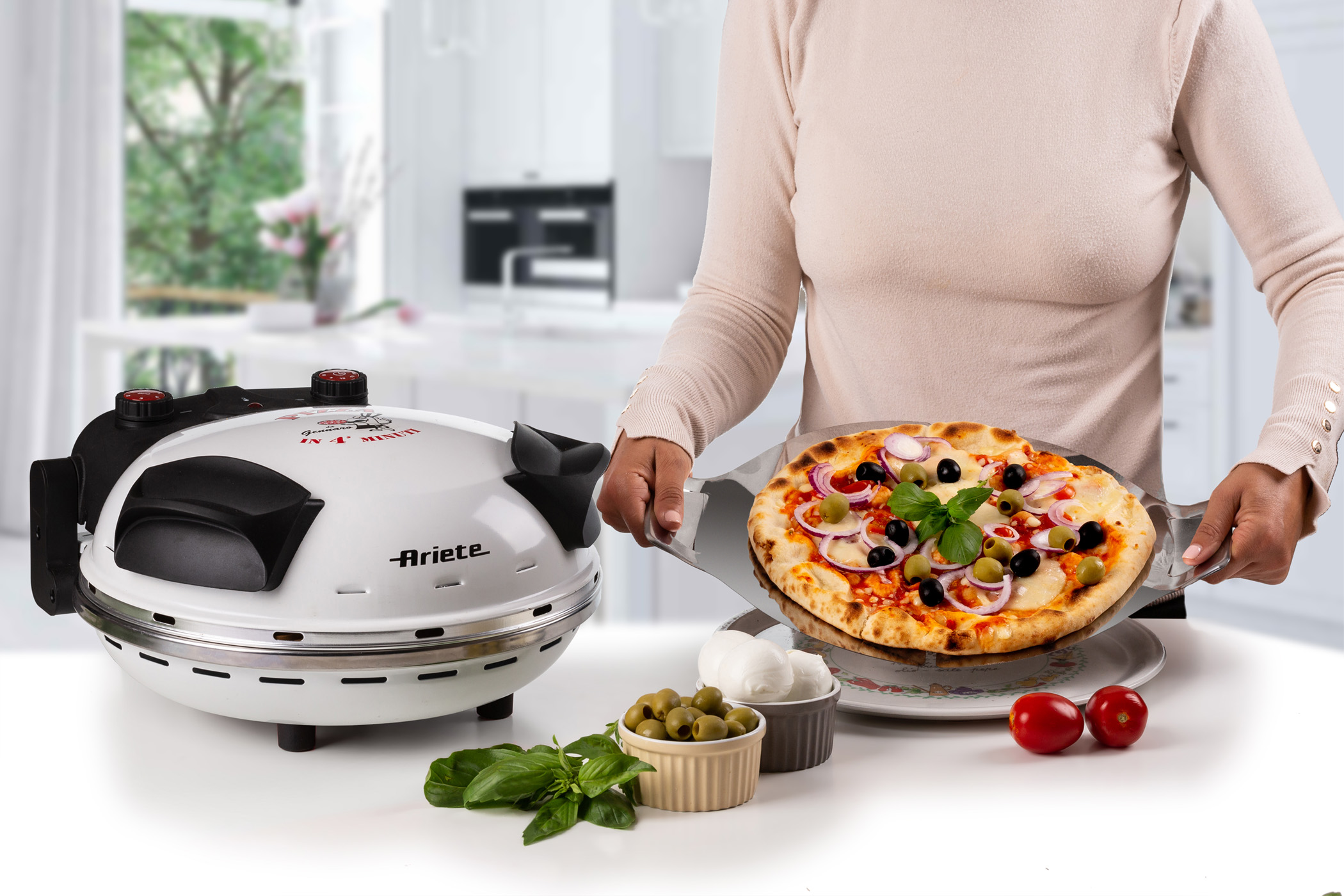 ARIETE PEKAČ ZA PIZZO BELI MOD. 918 - slika 4