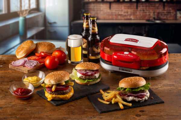 ARIETE APARAT ZA HAMBURGERJE MOD.205 RDEČ - Image 2