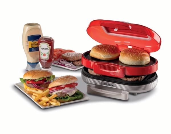 ARIETE APARAT ZA HAMBURGERJE MOD.205 RDEČ - Image 6